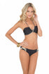 Luli Fama Champagne Sparkle Intertwine Full Bottoms